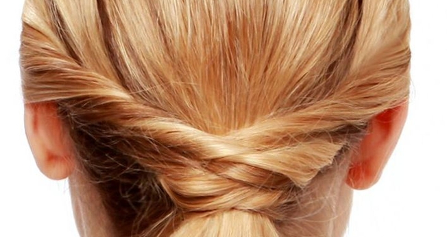 Rabo de cavalo entrelaçado