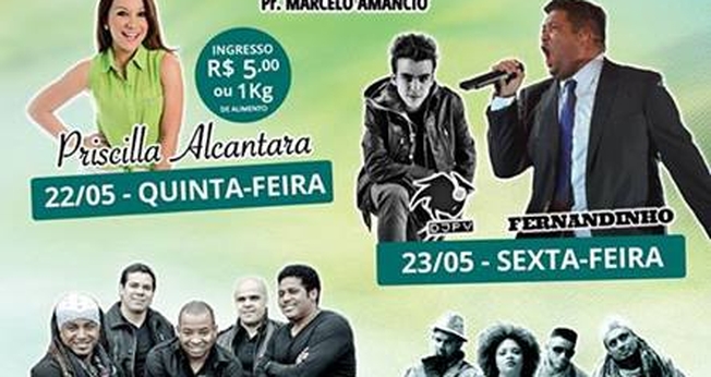 Ao Cubo e Fernandinho estarão no Glorifica Brasil 2014