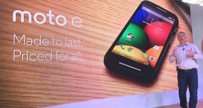 Motorola lança Moto E em evento realizado em São Paulo