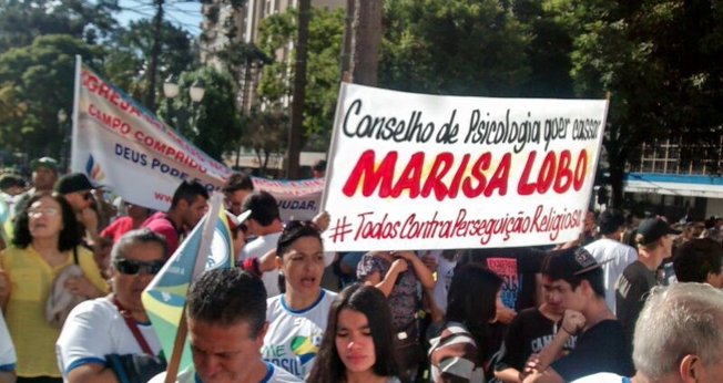 Cristãos prestam solidariedade a Marisa Lobo: "#TodosContraPerseguiçãoReligiosa"