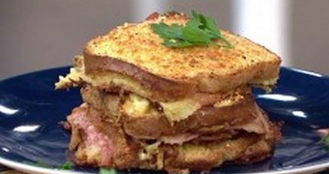 Lanche de forno cremoso