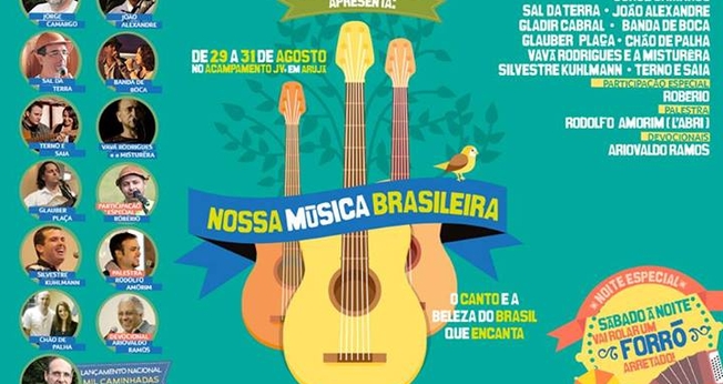 João Alexandre e Jorge Camargo estarão no "Nossa Música Brasileira"