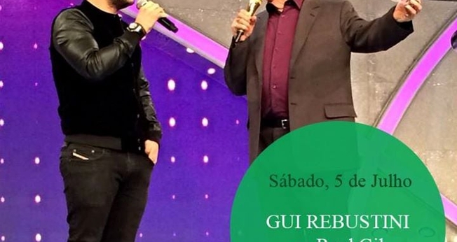 Gui Rebustini estará no Programa Raul deste sábado (5)