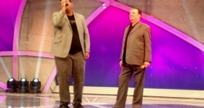 Anderson Freire grava participação no programa Raul Gil