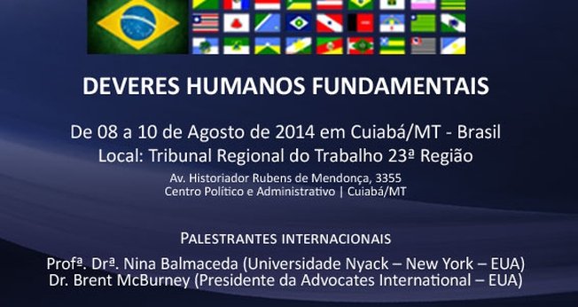2º ENAJURE acontecerá neste final de semana, em Cuiabá (MT)