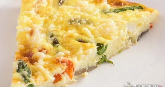 Torta leve de legumes