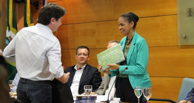 Em Fortaleza, Marina Silva responde a acusações do PT: "Daremos a outra face"