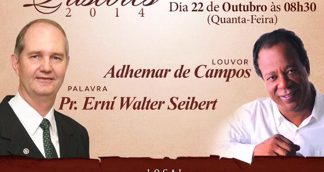 Adhemar de Campos e Helena Tannure estarão no Café de Pastores da CPESP, na Bíblica da Paz
