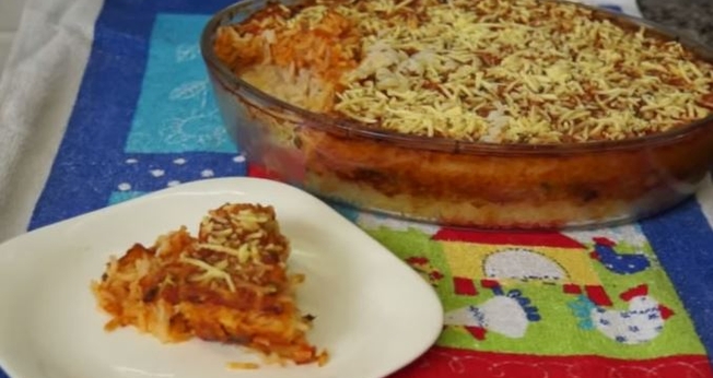 Lasanha de arroz
