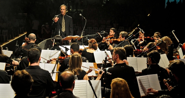 Espetáculo Nataleluia cerca de 12 mil espectadores na edição de 2014, em Curitiba (PR)