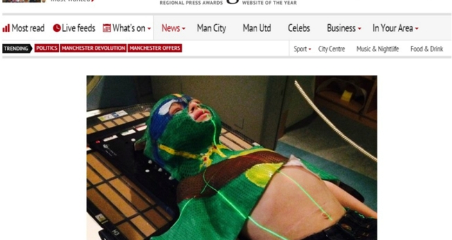 menino de Tartaruga Ninja