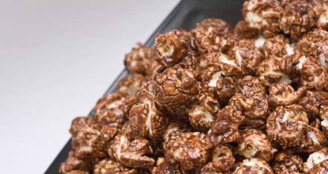 Pipoca de chocolate
