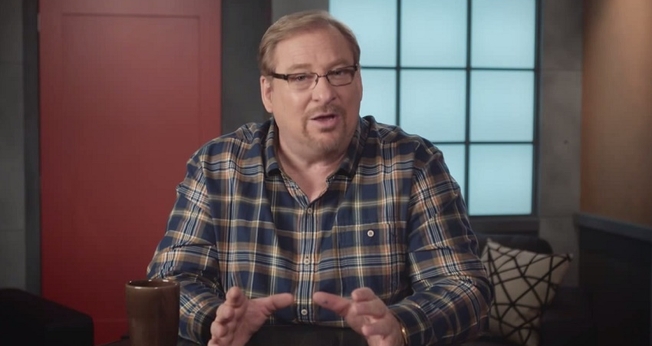 O pastor Rick Warren se tornou um perito na perda de peso.