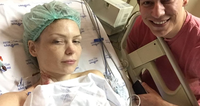 Bianca Toledo em nova cirurgia