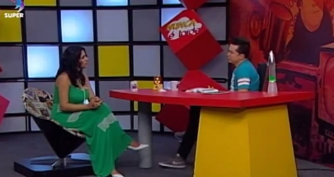 Janaína Barcelos no Nunca é Tarde