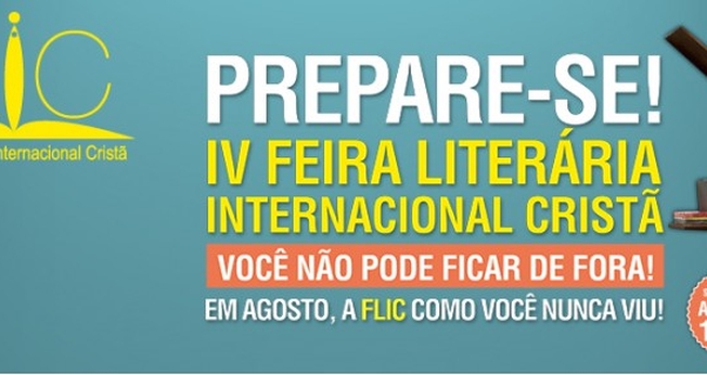 Anúncio da FLIC para a quarta edição da feira