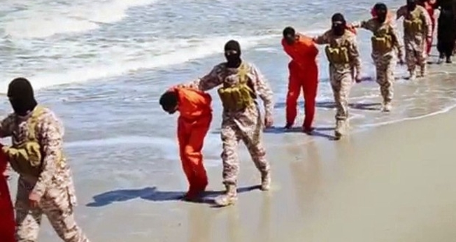 Estado Islâmico executa cristãos na praia