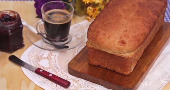 Pão de forma caseiro fácil