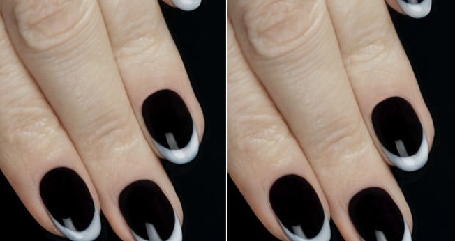 Unhas "squoval"