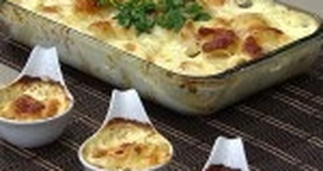 Batata gratinada