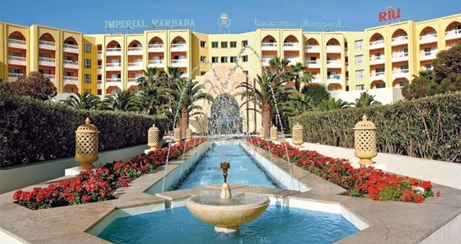 Hotel Imperial Marhaba em Sousse, na Tunísia. (Pinterest/Riu Hotels and Resorts)