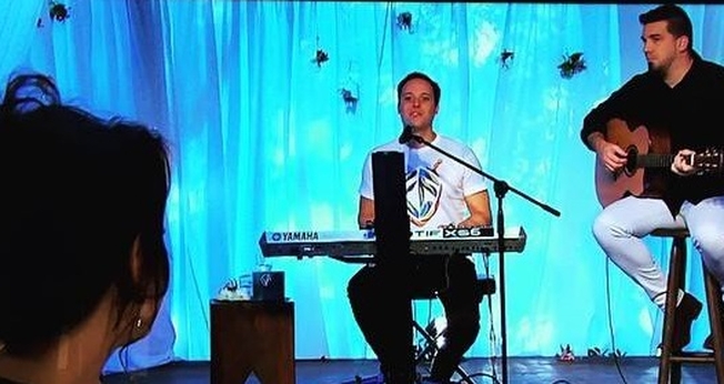 André Valadão em surpresa no programa Mais Você