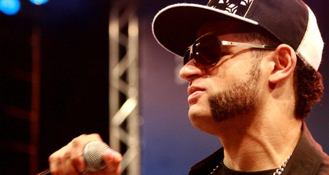Feijão, um dos vocalistas do grupo de rap cristão Ao Cubo. (Flickr/ Diogo França)