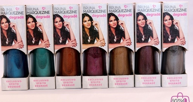 esmalte com efeito degradê