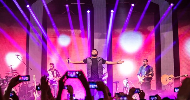 Eli soares em seu primeiro DVD. Foto: Divulgação