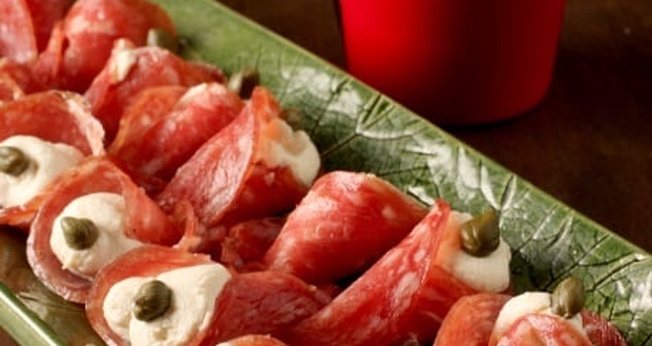 Enroladinho de Salame Italiano Seara e Creme de Limão‏