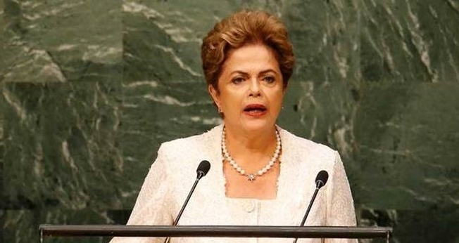 Dilma em discurso na ONU