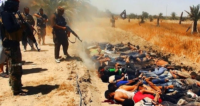 O grupo terrorista já controla grande parte do Iraque e da Síria — e os cristãos são os seus principais alvos civis. (Foto: Reprodução)