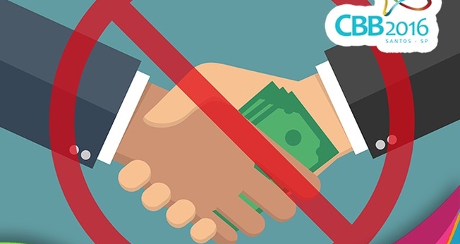 Imagem promocional da palestra "10 Medidas Contra a Corrupção", ministrada pelo procurador Deltan Dallagnol, na Expo CBB 2016. (Imagem: Divulgação / CBB 2016).