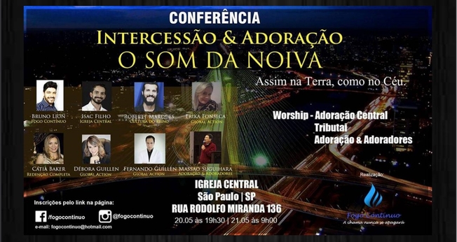 A Conferência "O Som da Noiva" se realizará nos dias 20 e 21 de maio, em São Paulo, com renomados preletores. (Imagem: Divulgação)