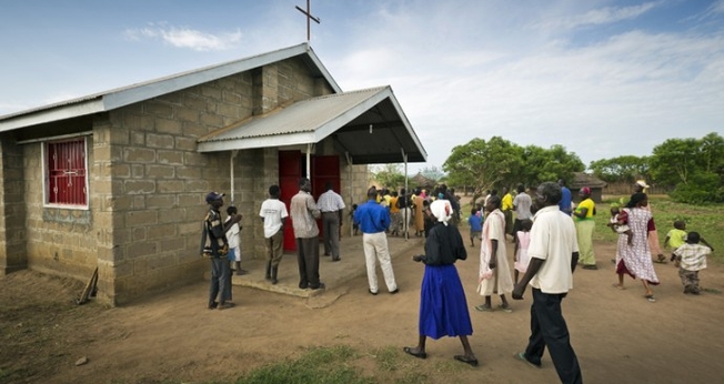 Igreja no Sudão. (Foto: Bolsa do Samaritano)