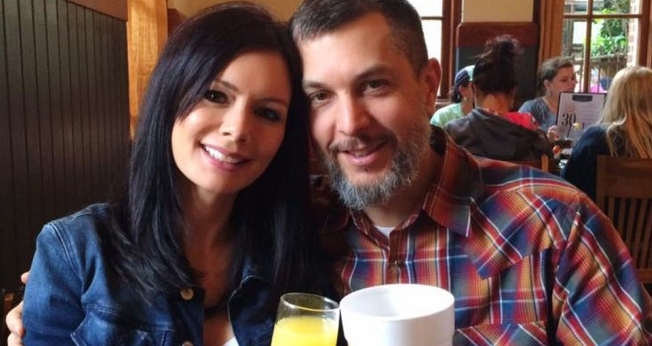 Crissy e seu marido, Lawton Outlaw. (Foto: Facebook)