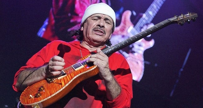 Carlos Santana. (Foto: Grammy)