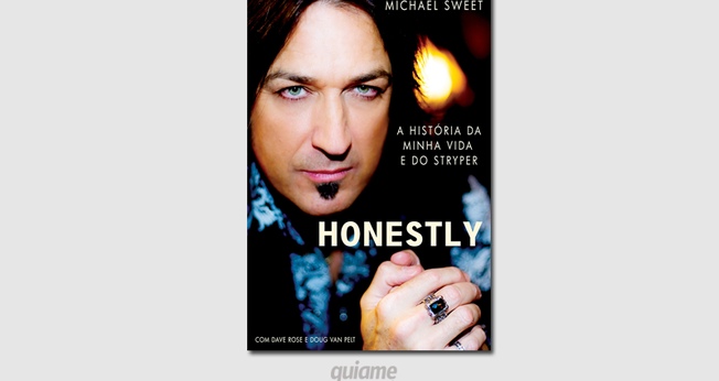 O livro foi escrito pelo próprio Michael Sweet e agora ganha uma edição inédita e limitada no Brasil. (Foto: Divulgação).