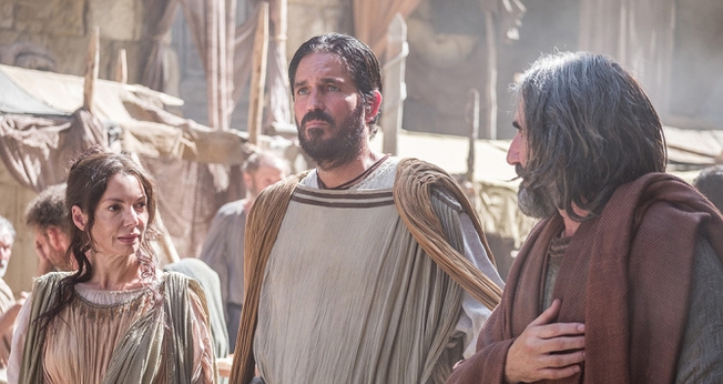 Este é o primeiro papel bíblico de Jim Caviezel desde 2004 em "A paixão do Cristo". (Foto: Affirm Films).