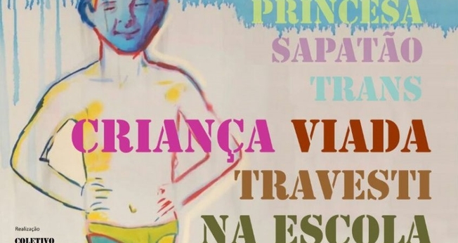 Divulgação do evento no Facebook fazia referência à obra "Criança Viada", apresentada na polêmica exposição "Queermuseu", em Porto Alegre. (Imagem: Facebook)