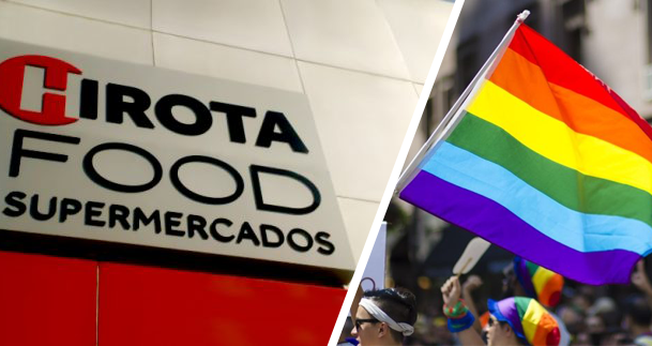 Supermercado vira alvo de “beijaço gay” por defender o casamento bíblico. (Foto: LFK Comunicação/Reprodução)