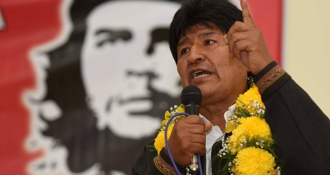 O presidenten Evo Morales pretende criminalizar o evangelismo na Bolívia. (Foto: Handout/Reuters)