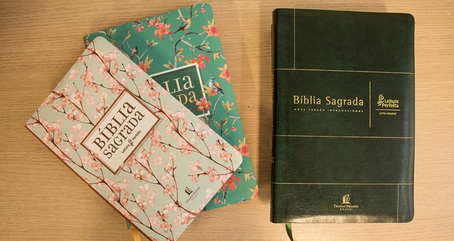 A nova Bíblia oferece uma leitura mais agradável pelo menor preço. (Foto: Guiame/Marcos Paulo Corrêa)