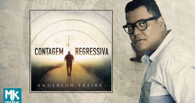 "Contagem Regressiva" traz 12 faixas compostas por Anderson Freire. (Foto: Reprodução).
