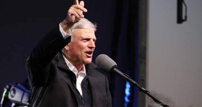 Franklin Graham é filho do evangelista Billy Graham e líder da organização Samaritan's Purse. (Foto: Reprodução/Facebook)