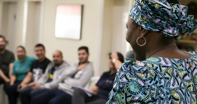 Ana e sua família foram alvo de um ataque do Boko Haram, no nordeste da Nigéria. (Foto: Portas Abertas)