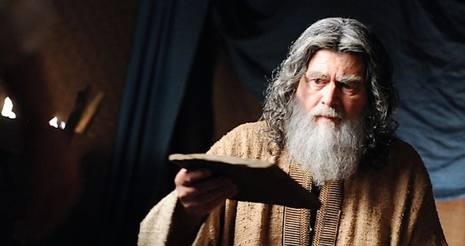 Cena da série "José do Egito" mostra Jacó. (Imagem: Rede Record)