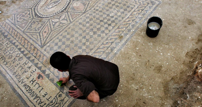 As ruínas foram encontradas no Armagedom, local da batalha entre o bem e o mal descrita em Apocalipse. (Foto: Reuters)