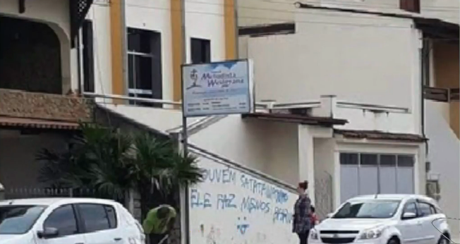 O pastor da igreja afirmou que não levará o caso à polícia. (Foto: Reprodução).