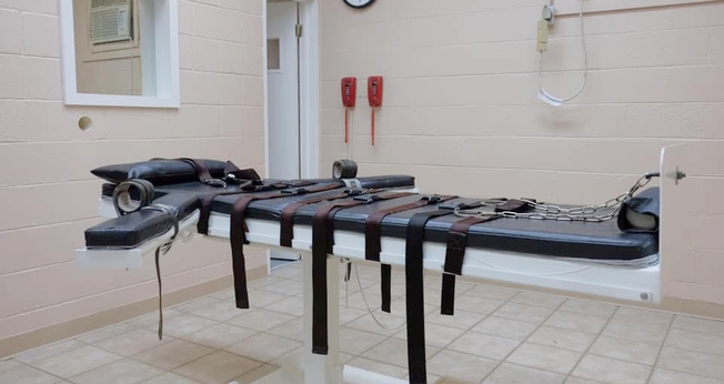 Maca onde condenados à morte são executados, na Penitenciária do Estado de Louisiana. (Foto: Ravi Zacharias)